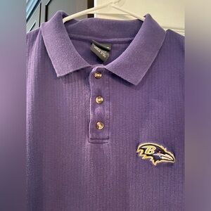 Baltimore Ravens Purple Polo Shirt